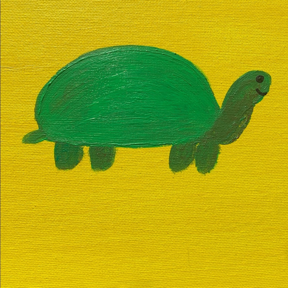 Original Artwork- Turtle Painting - Picture 2 of 4